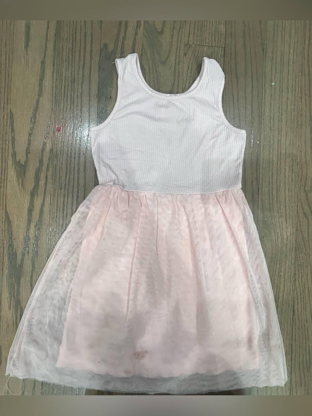 Girls Pink Tulle Ballerina Dress Size 6